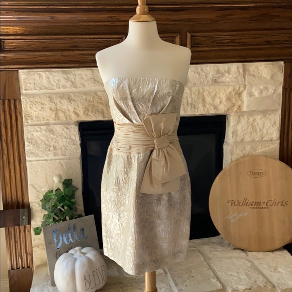 BCBG Maxazria party prom dress sz 4